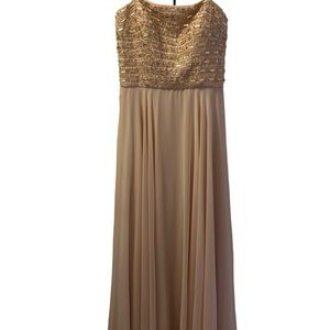 Womens xscape beaded dress